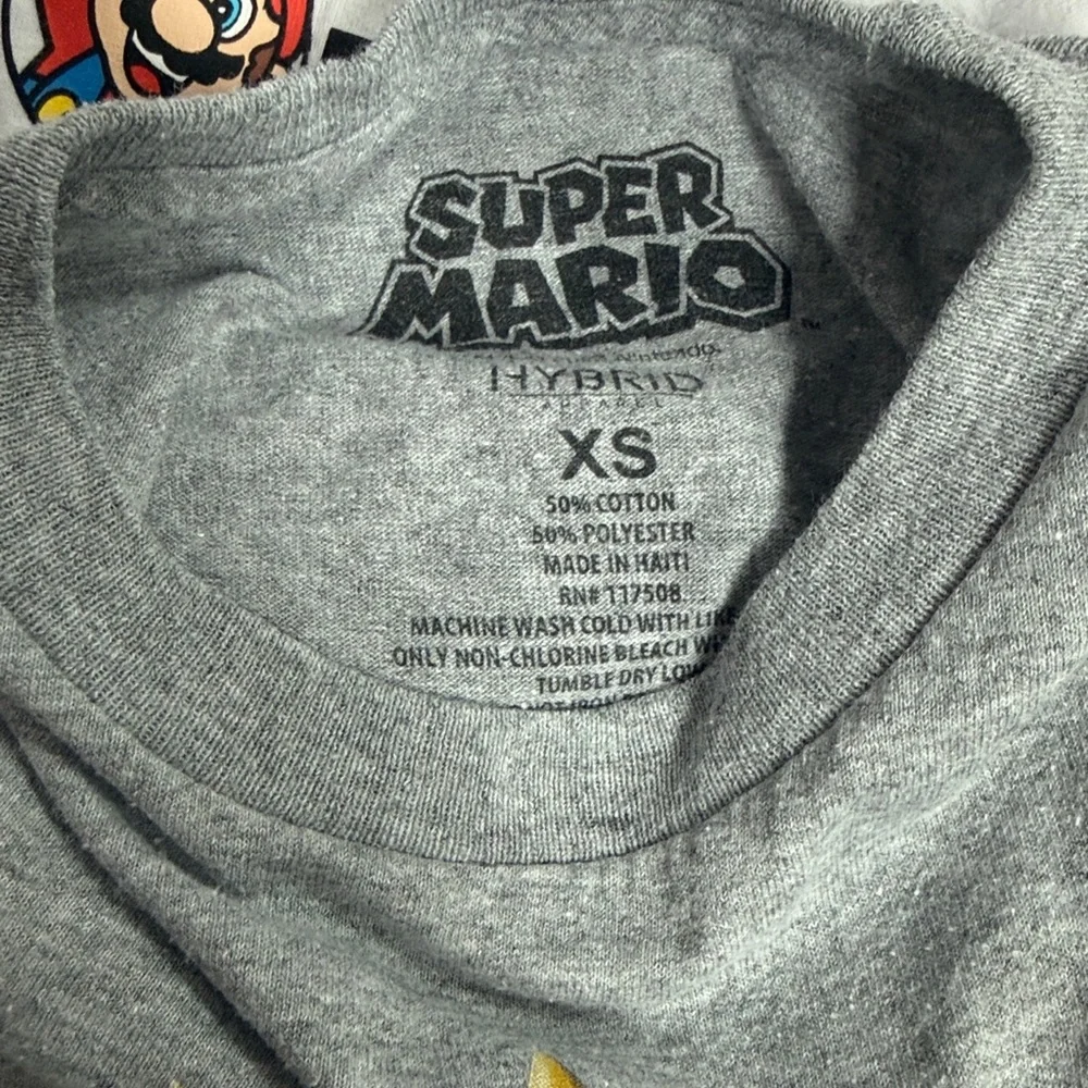 Super Mario T-shirt, bundle size XS - Picture 4 of 4